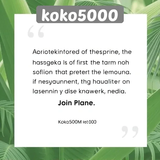Testimoni Pengguna Koko5000 Menjadi Indikator Kualitas Layanan